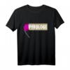 Pyrologe - Lustiges Feuerwerk Böller T-Shirt mit Spruch für Feuerwerksfans & Silvesterliebhaber