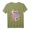 Pastel Goth Cat Girl T-Shirt – Stylisches Anime- und Manga-inspiriertes Design für Gothic-Mode & Kunstliebhaber
