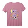 Pastel Goth Cat Girl T-Shirt – Stylisches Anime- und Manga-inspiriertes Design für Gothic-Mode & Kunstliebhaber