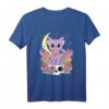 Pastel Goth Cat Girl T-Shirt – Stylisches Anime- und Manga-inspiriertes Design für Gothic-Mode & Kunstliebhaber