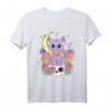 Pastel Goth Cat Girl T-Shirt – Stylisches Anime- und Manga-inspiriertes Design für Gothic-Mode & Kunstliebhaber