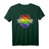 LGBTQ Regenbogen T-Shirt mit Herz – Zeige deine Unterstützung für Vielfalt, Liebe und Gleichberechtigung bei CSD und Pride-Paraden