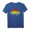LGBTQ Regenbogen T-Shirt mit Herz – Zeige deine Unterstützung für Vielfalt, Liebe und Gleichberechtigung bei CSD und Pride-Paraden