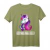 40 Geburtstag T-Shirt mit lustigem Einhorn - Perfektes Geschenk für Zyniker, Misanthropen und Ironie-Liebhaber