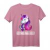 40 Geburtstag T-Shirt mit lustigem Einhorn - Perfektes Geschenk für Zyniker, Misanthropen und Ironie-Liebhaber