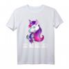 40 Geburtstag T-Shirt mit lustigem Einhorn - Perfektes Geschenk für Zyniker, Misanthropen und Ironie-Liebhaber
