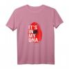 Es ist in meiner DNA | Albaner Albanien Herkunft Genetik T-Shirt – Stolzes Geschenk für Albaner und Kulturfreunde zum Geburtstag