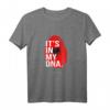 Es ist in meiner DNA | Albaner Albanien Herkunft Genetik T-Shirt – Stolzes Geschenk für Albaner und Kulturfreunde zum Geburtstag