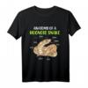 Schlange Anatomie Hakennasennatter Terraristik T-Shirt – Perfektes Geschenk für Reptilien- und Terraristik-Fans