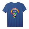 Wage es, du selbst zu sein - Gay Pride Support T-Shirt für Vielfalt, Gleichberechtigung & Akzeptanz