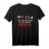 Die Reiter der modernen Apokalypse – Lustiges Nerd T-Shirt für Programmierer und Technikfans, perfektes Geschenk für Geburtstage, Weihnachten & mehr