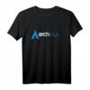 Arch Linux-Liebhaber T-Shirt mit Logo - Geschenkidee für Programmierer, Hacker & Sys-Admins für Weihnachten, Geburtstag & Vatertag