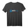 Arch Linux-Liebhaber T-Shirt mit Logo - Geschenkidee für Programmierer, Hacker & Sys-Admins für Weihnachten, Geburtstag & Vatertag