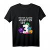Kinder 3. Geburtstag Junge Kleines Monster Ich bin schon 3 Jahre T-Shirt - Lustiges Geburtstagsgeschenk für Dreijährige Jungen und Mädchen