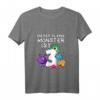 Kinder 3. Geburtstag Junge Kleines Monster Ich bin schon 3 Jahre T-Shirt - Lustiges Geburtstagsgeschenk für Dreijährige Jungen und Mädchen