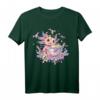 Pastell-Goth Axolotl T-Shirt - Kawaii Creepy Gothic Mode für Nu-Goth, Anime, Bubble-Goth & Harajuku Fans