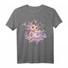 Pastell-Goth Axolotl T-Shirt - Kawaii Creepy Gothic Mode für Nu-Goth, Anime, Bubble-Goth & Harajuku Fans