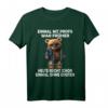 Einmal Mit Profis Teddybär lustiges Männer Frauen T-Shirt mit Spruch – Ironisches Design für Bauarbeiter, Handwerker, Kollegen & Chefs