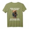 Einmal Mit Profis Teddybär lustiges Männer Frauen T-Shirt mit Spruch – Ironisches Design für Bauarbeiter, Handwerker, Kollegen & Chefs