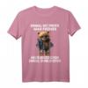 Einmal Mit Profis Teddybär lustiges Männer Frauen T-Shirt mit Spruch – Ironisches Design für Bauarbeiter, Handwerker, Kollegen & Chefs