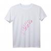 Damen Hundemotiv T-Shirt mit Hundespruch Never Walk Alone - Trendiges V-Ausschnitt Shirt für echte Dog Moms