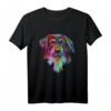Splash Hund Hovawart T-Shirt - Buntes Hunderasse Design als Geschenk für Hovawart Fans und Hundebesitzer