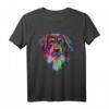 Splash Hund Hovawart T-Shirt - Buntes Hunderasse Design als Geschenk für Hovawart Fans und Hundebesitzer