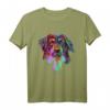 Splash Hund Hovawart T-Shirt - Buntes Hunderasse Design als Geschenk für Hovawart Fans und Hundebesitzer