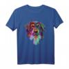 Splash Hund Hovawart T-Shirt - Buntes Hunderasse Design als Geschenk für Hovawart Fans und Hundebesitzer