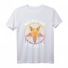 Baphometh Satan Pizza T-Shirt – Lustiges Gothic Metal Design für Goths, Nu-Goths & Heavy Metal Fans