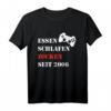 Essen Schlafen Zocken Seit 2006 Teenager Zocker und Gamer T-Shirt – Lustiges Geburtstagsgeschenk für 14-Jährige Jungs und Mädchen