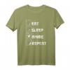 ESSEN SCHLAF ANIME Katakana WIEDERHOLEN Spaß Otaku Meme T-Shirt – Perfekt für Anime-Fans, Japanliebhaber & Cosplayer