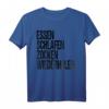 Lustiges Gamer Geschenk T-Shirt - Essen Schlafen Zocken Wiederholen für Gamer, Kinder und Erwachsene