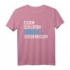 Essen Schlafen Segeln Geschenk für Segler - T-Shirt für Wassersportler, Skipper & Boots Liebhaber, perfekt zu Weihnachten & Geburtstag