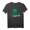 Sysadmin Hacker Nerd IT Weißer Kopf T-Shirt - Cooles Geschenk für IT-Profis, Programmierer & Nerds mit Humor