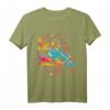 Cooles Go-Kart Kartbahn Rennkart T-Shirt – Buntes Polygon Design für Rennfahrer & Kartfans, Geschenkidee für Geburtstag & Weihnachten