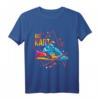 Cooles Go-Kart Kartbahn Rennkart T-Shirt – Buntes Polygon Design für Rennfahrer & Kartfans, Geschenkidee für Geburtstag & Weihnachten