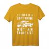 Pick Up Truck T-Shirt mit Spruch - Hubraum großer Motor - Witziges Geschenk für Pick Up Fahrer & Auto Liebhaber