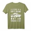 Pick Up Truck T-Shirt mit Spruch - Hubraum großer Motor - Witziges Geschenk für Pick Up Fahrer & Auto Liebhaber