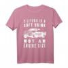 Pick Up Truck T-Shirt mit Spruch - Hubraum großer Motor - Witziges Geschenk für Pick Up Fahrer & Auto Liebhaber