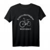 Lustiges Fahrrad T-Shirt für Radfahrer - Warum ich ohne Akku fahre? Vintage MTB & Rennrad Geschenk