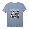 Falls ich nicht reagiere Lass mich einfach schlafen! Lustiges Panda T-Shirt für Langschläfer und Morgenmuffel