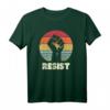 Feminist Shirt. Jahrgang Feminismus T-Shirt im Retro Vintage Stil – Resist & Revolution Shirt für Männer und Frauen, perfektes feministisches Geschenk