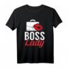 Boss Lady Unternehmerin Womens CEO T-Shirt – Geschenkidee für selbstbewusste Frauen, Feministinnen und Frauenpower für Geburtstage, Weihnachten, Muttertag oder Jahrestag