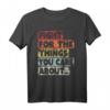Feminist Shirt - Retro Vintage Jahrgang Feminismus T-Shirt für Männer und Frauen mit Slogan 'Fight For The Things You Care About' als Geschenk