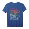 Feminist Shirt - Retro Vintage Jahrgang Feminismus T-Shirt für Männer und Frauen mit Slogan 'Fight For The Things You Care About' als Geschenk