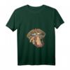 Damen Vintage Retro Leo Look T-Shirt mit Tattoo Rocker PWR Motiv - Feministisches Rock Design für starke Frauen & Festival-Styles