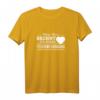 Mein Herz brennt für meinen Feuerwehrmann - Exklusives Feuerwehr T-Shirt als romantisches Geschenk zum Geburtstag, Weihnachten oder Valentinstag für Frauen