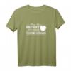 Mein Herz brennt für meinen Feuerwehrmann - Exklusives Feuerwehr T-Shirt als romantisches Geschenk zum Geburtstag, Weihnachten oder Valentinstag für Frauen