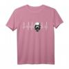 Feuerwehrmann Herzlinie Herzfrequenz EKG T-Shirt – Stylisches Geschenk für Feuerwehrleute und Fans
